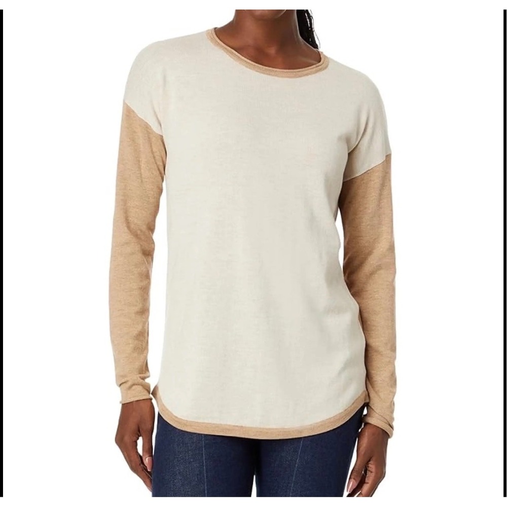 Smartwool Shadow Pine Colorblock Base layer sweat… - image 1